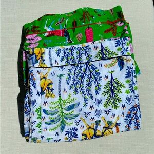 Printfresh! 2 pairs! Cropped lounge bottoms! Size 1X!